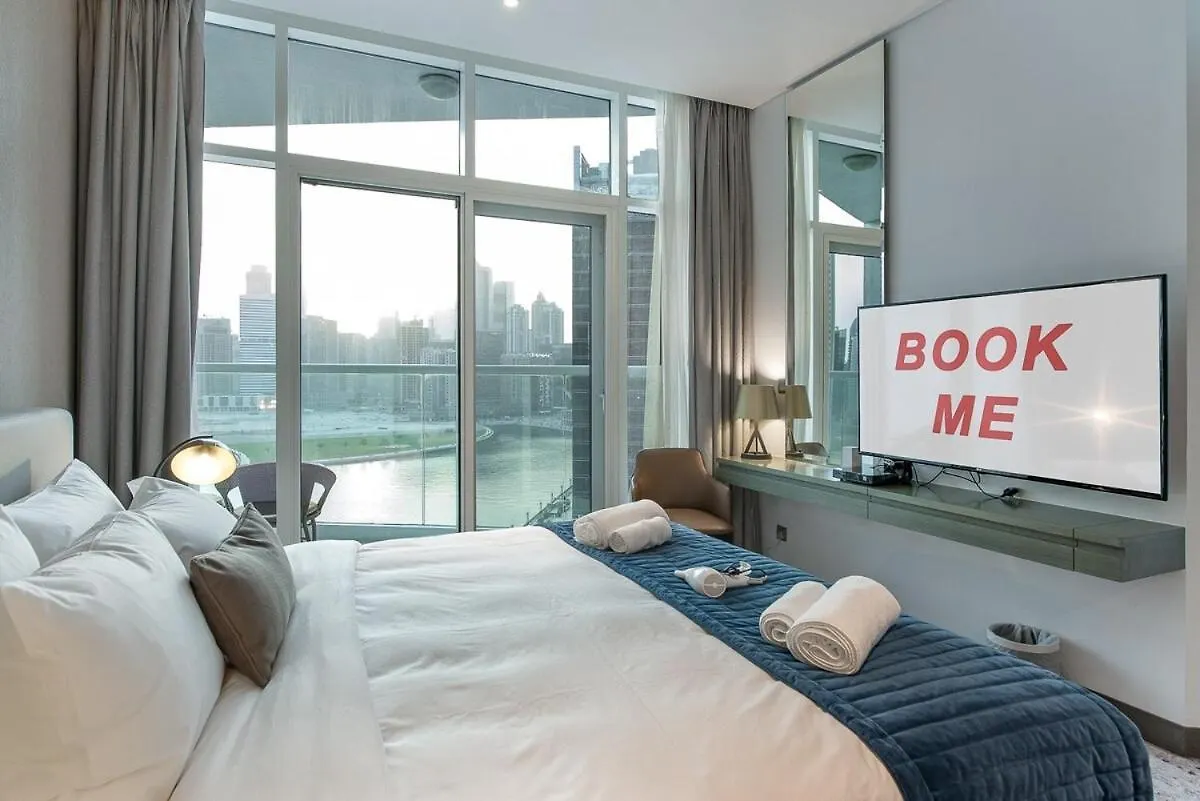 Sleek Studio Apartment Perfect For 2 In Business Bay Dubai